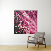 Dromerig Roze: Abstract Licht Vervagen Wandkleed (In Situ (horizontaal))