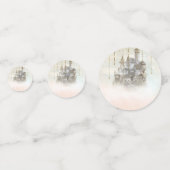 Dromerig Roze Prinsessen Sprookjes Verhaalboek Kas Confetti (Voorkanten)