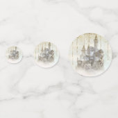 Dromerig Roze Prinsessen Sprookjes Verhaalboek Kas Confetti (Achterkanten)