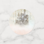 Dromerig Roze Prinsessen Sprookjes Verhaalboek Kas Confetti (Kleine voorkant)