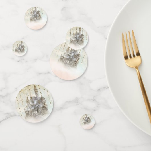 Dromerig Roze Prinsessen Sprookjes Verhaalboek Kas Confetti (Groep)