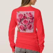 Dromerig Rozen T-shirt (Achterkant)