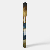 Dromerig slapend kind in bloemenquilt Case-Mate iPhone case (Achterkant / Rechts)