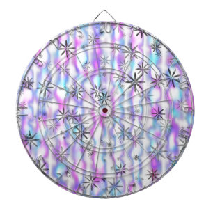 Dromerig Starburst Golven Patroon Dartbord
