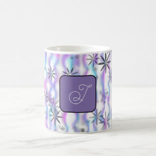 Dromerig Starburst Golven Patroon Gepersonaliseerd Koffiemok