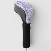 Dromerig Starburst Golven Patroon Golfheadcover (Schuin)