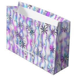Dromerig Starburst Golven Patroon Groot Cadeauzakje
