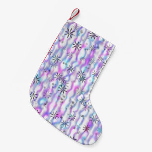 Dromerig Starburst Golven Patroon Kleine Kerstsok