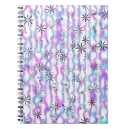 Dromerig Starburst Golven Patroon Notitieboek