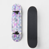 Dromerig Starburst Golven Patroon Persoonlijk Skateboard (Voorkant)
