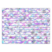 Dromerig Starburst Golven Patroon Tafelkleed (Voorkant (Horizontaal))