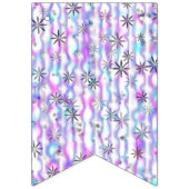 Dromerig Starburst Golven Patroon Vlaggetjes (Derde vlag)