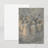 dromerig strandkasteel strandhuwelijk (Voorkant / Achterkant)