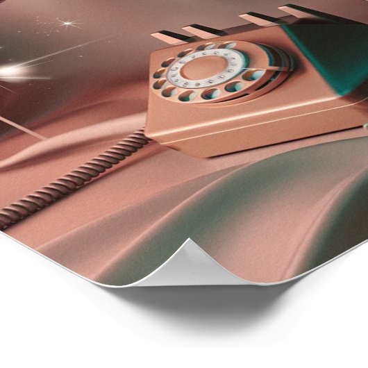 Dromerig  Telefoon Poster (Hoek)