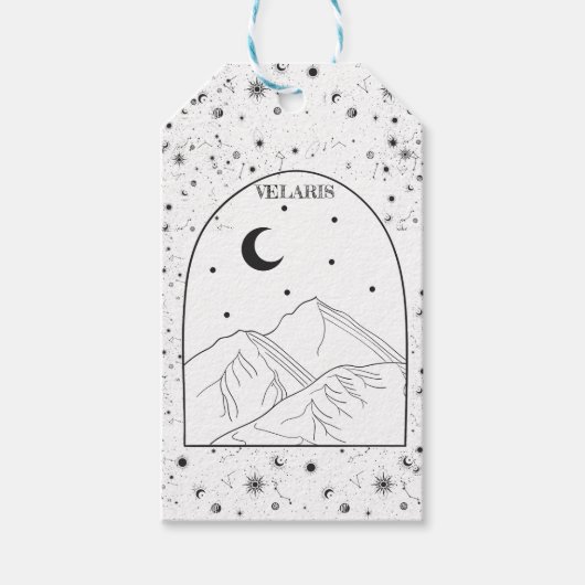 Dromerig Velaris-venster Cadeaulabel (Voorkant)