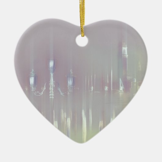 Dromerig Venetië Italië Keramisch Ornament (Voorkant)