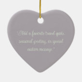 Dromerig Venetië Italië Keramisch Ornament (Achterkant)