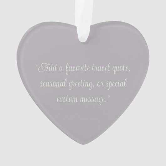 Dromerig Venetië Italië Ornament (achterkant)