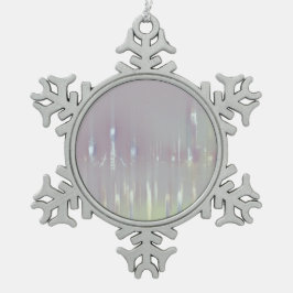 Dromerig Venetië Italië Tin Sneeuwvlok Ornament