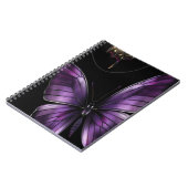 dromerig vlinderpatroon notitieboek (Linkerzijde)