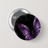 dromerig vlinderpatroon ronde button 5,7 cm (Voorkant /achterkant)