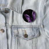 dromerig vlinderpatroon ronde button 5,7 cm (In situ)