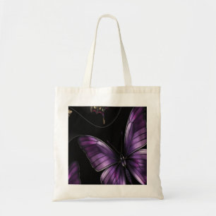 dromerig vlinderpatroon tote bag