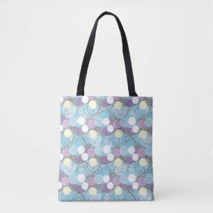 “Dromerig waterverfpatroon eco-tas” Tote Bag