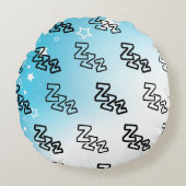 Dromerig Zzz Patroon Kussen (Voorkant)