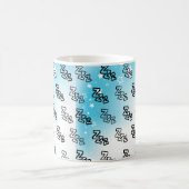 Dromerig Zzz Patroon Kussen Koffiemok (Center)