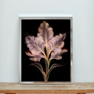 Dromerige Abstracte bloemkunst Foto Afdruk