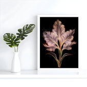 Dromerige Abstracte bloemkunst Foto Afdruk