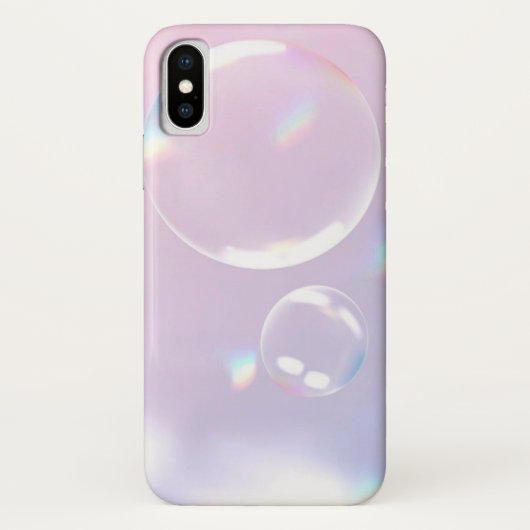 Dromerige Afmeting: Holografische Bubble iPhone Ca Case-Mate iPhone Case (Achterkant)