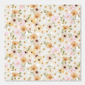 Dromerige Aquarel Bloem Behang (Voorkant)