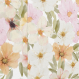 Dromerige Aquarel Bloem Behang