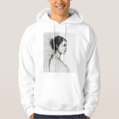 Dromerige aquarel Hoody (Voorkant)