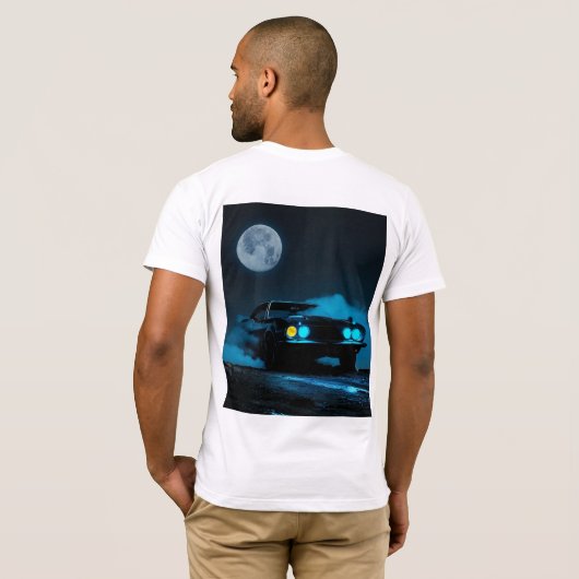 Dromerige aquarel T-shirts (Achterkant volledig)