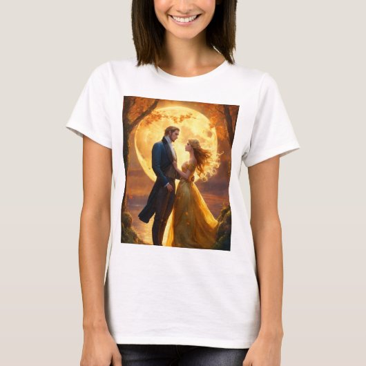 Dromerige aquarel T-shirts (Voorkant)