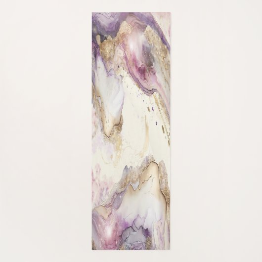 Dromerige Aquarella Yoga Mat (Achterkant)