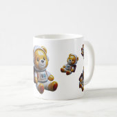 Dromerige Astronaut Teddy Koffiemok (Voorkant rechts)
