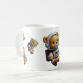 Dromerige Astronaut Teddy Koffiemok (Voorkant links)