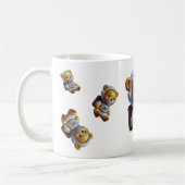 Dromerige Astronaut Teddy Koffiemok (Links)