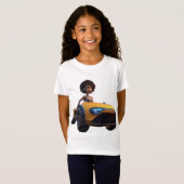 Dromerige auto & Baby T-shirt (Voorkant volledig)
