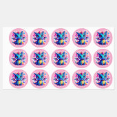 Dromerige Baby Dragon Labels (Vel)