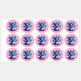 Dromerige Baby Dragon Labels