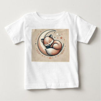Dromerige Baby Fox T-shirt - Perfect voor de klein