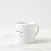 Dromerige Beer Design Cup Espresso Kop (Voorkant rechts)