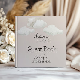 Dromerige Beige Wolken De Hemel Zond Geslacht Onth Gastenboek