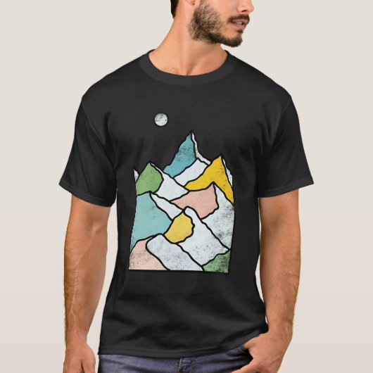 Dromerige bergen t-shirt (Voorkant)