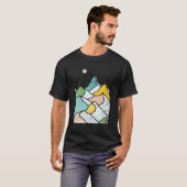 Dromerige bergen t-shirt (Voorkant volledig)